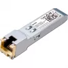 Módulo SFP+ TP-Link 10G BASE-T RJ45, cobre, 10300 Mbit/s, RJ-45, 100 m, 10 Gigabit Ethernet, IEEE 802.3, IEEE 802.3ab, IEEE 802.3an, IEEE 802.3bz