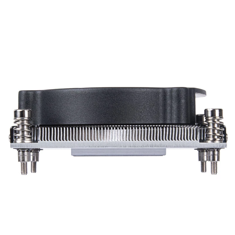 Dissipador de CPU SILVERSTONE SST-XE01-1700A — ventoinha de 8 cm, 1000–5500 rpm, rolamento de esferas duplo, preto