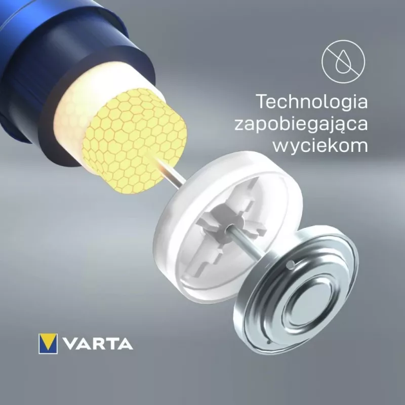 Pack de pilhas alcalinas Varta AAA (R3) Longlife Power — 24 unidades