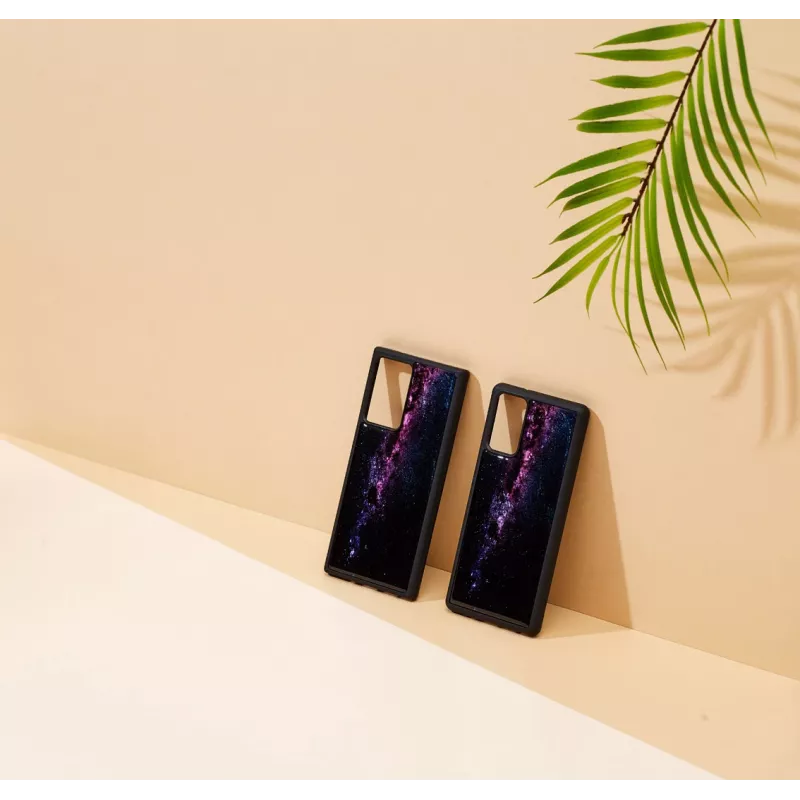 Capa de proteção iKins para Samsung Galaxy Note 20 — Milky Way preto