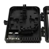 Caixa de fibra ótica Extralink Eliza V2, 16 emendas, preto, span médio