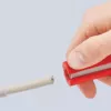 Descarnador de cabos Knipex 16 80 125 SB vermelho