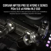 SSD Corsair MP700 PRO SE Hydro X 2 TB M.2 PCIe 5.0 14000 MB/s leitura 12000 MB/s escrita