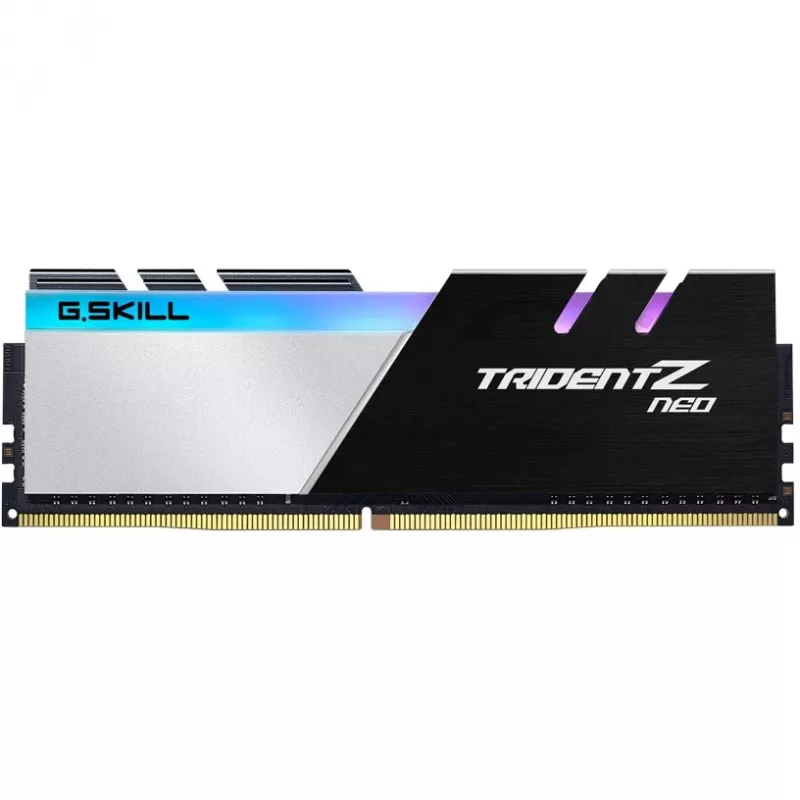 Memória RAM de secretária G.SKILL DDR4 32GB (2x16GB) 3600 MHz, CL16, DIMM 288 pinos, 1,35 V, RGB
