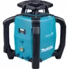 Laser rotativo a bateria SKR001Z, 12 V - 40 V (azul/preto, sem bateria e carregador, linha laser verde, mala de transporte)