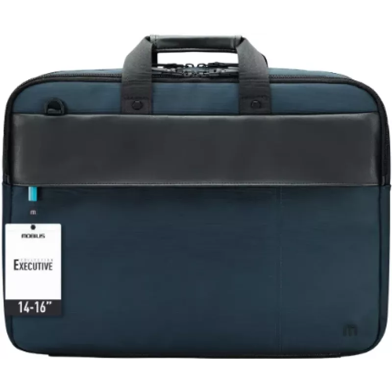 Mala para portátil Mobilis Executive 3 40,6 cm (16 polegadas) pasta preta - azul (005033)
