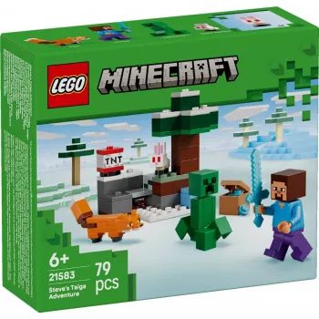 LEGO MINECRAFT 21583 A aventura de Steve na taiga