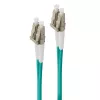 Cabo de fibra ótica ALOGIC 0,5 m LC-LC 10G Multimodo Duplex LSZH OM3
