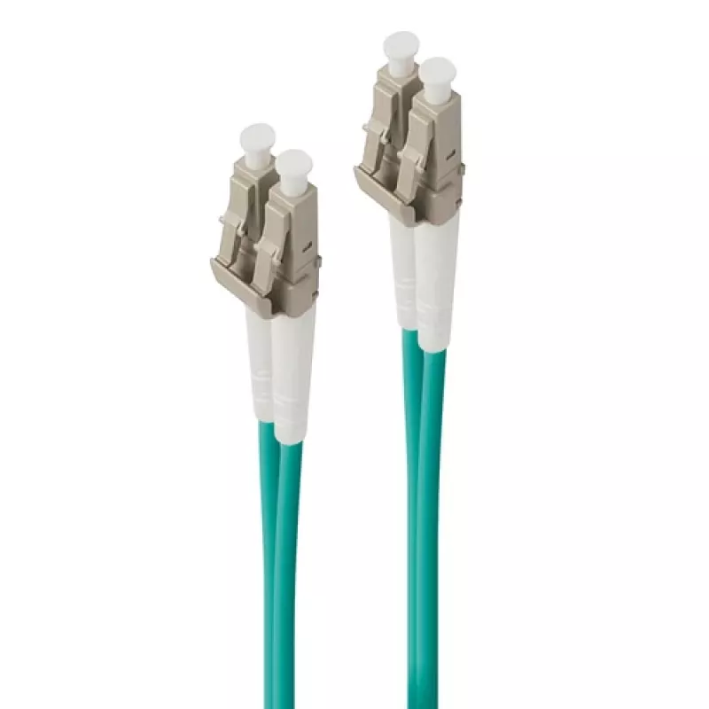 Cabo de fibra ótica ALOGIC 0,5 m LC-LC 10G Multimodo Duplex LSZH OM3