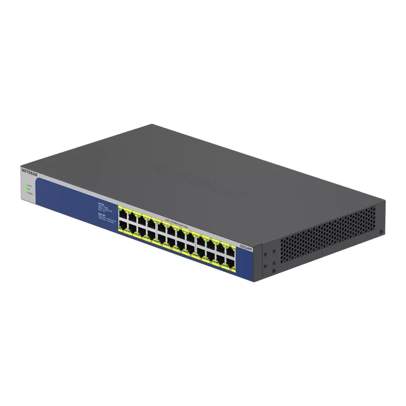 NETGEAR GS524PP Gigabit Ethernet não gerido (10/100/1000) Power over Ethernet (PoE) cinzento