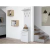Cabide Top e shop DUO WIESZAK BIEL — aglomerado de partículas, branco, 5 ganchos