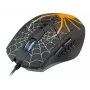 Rato GAMEZONE preto Widow USB