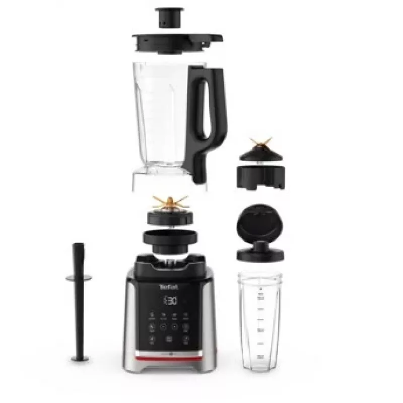 Batedeira de alta velocidade Tefal InfinyMix+ BL91HD31 1600 W preto/aço inoxidável