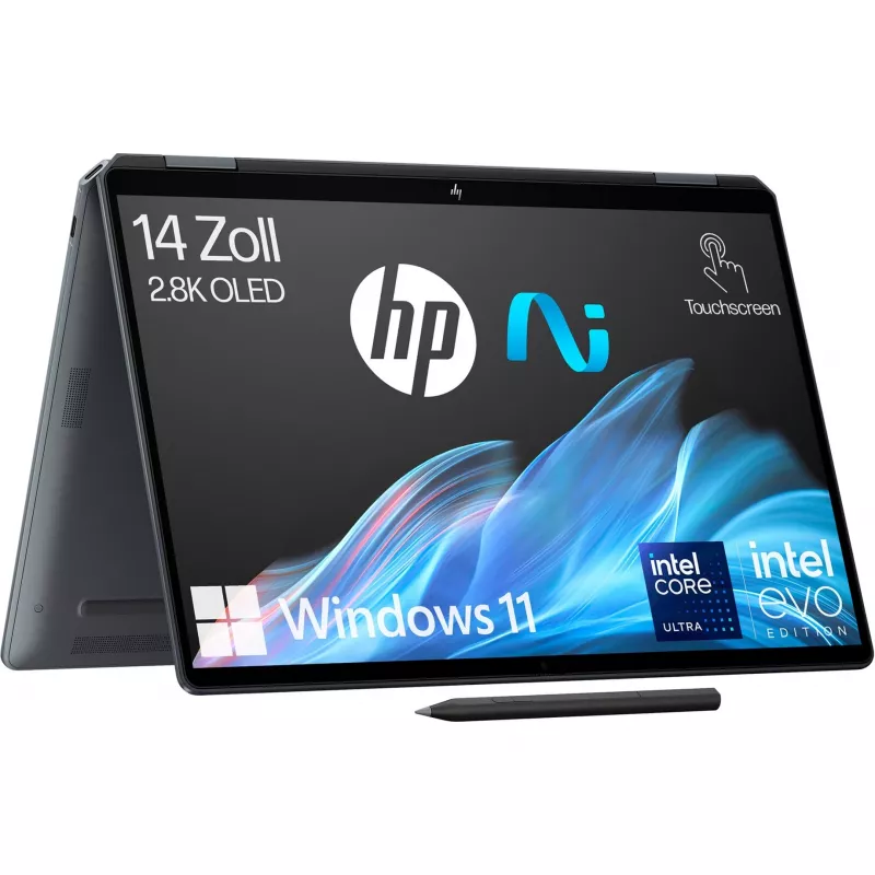 HP - OmniBook Ultra Flip 14-fh0079ng, Intel Core Ultra 7, 35,6 cm (14