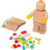 LEGO Minifigura de madeira, decoração madeira