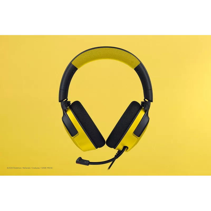 Razer Kraken V4 X Pokemon Kanto Starters Edition auscultadores gaming com fios, Chroma RGB