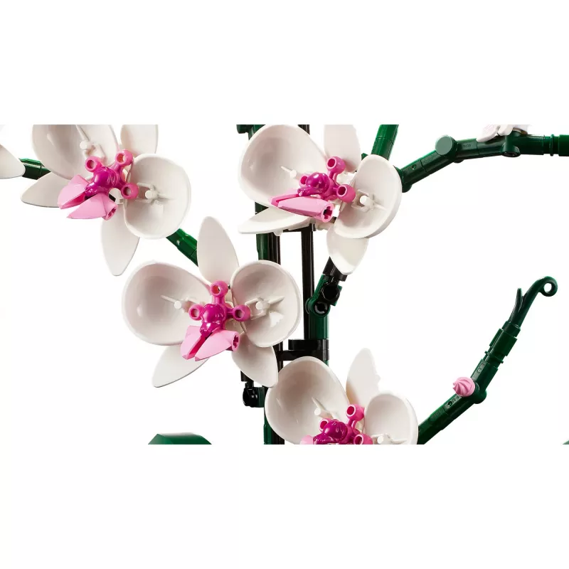 LEGO 10311 Icons Orquídea Planta artificial conjunto de construção com flores acessório de decoração para adultos coleção botânica presente para esposa ou marido
