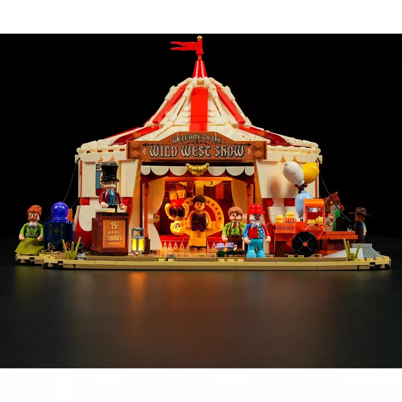 Circo itinerante, Brinquedo de construção