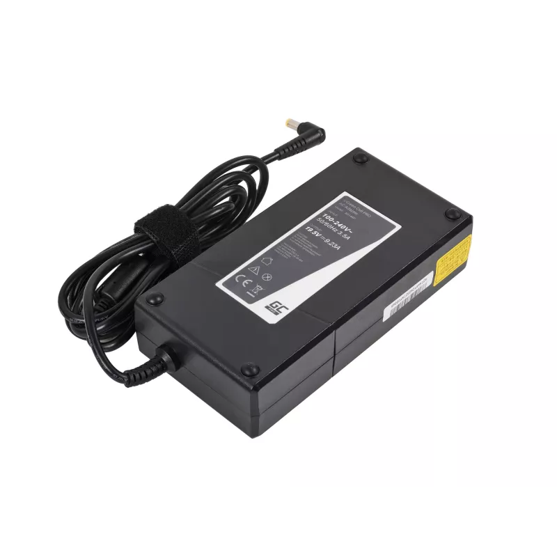 Carregador Green Cell PRO AD144P 180 W 19,5 V 9,23 A para Acer Aspire V15/V17 Nitro VN7, preto