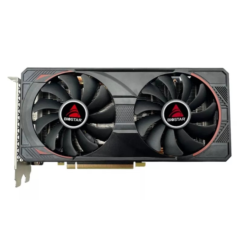 Placa gráfica BIOSTAR GeForce RTX 3060 Ti — 8 GB GDDR6, 256 bits, PCIe 4.0, 1665 MHz Boost, 3×DP/1×HDMI, 2 ventoinhas