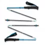 Bastões de trekking DIAMOND DISTANCE CARBON pretos, 125CM - DESERT SKY