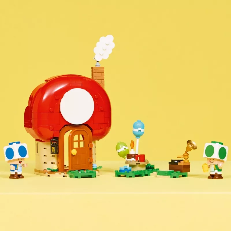 LEGO Super Mario Festa em Casa do Toad conjunto 72041 com funções de jogo interativas