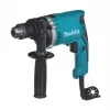 Berbequim Makita HP1630K com bucha de coroa dentada 3200 rpm preto, azul 2,1 kg
