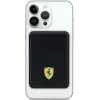 Bateria externa Ferrari FEPB5MNCAK 15W 5000mAh preto/preto Metal Logo MagSafe