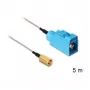 Cabo coaxial DeLOCK 88671 5 m SMA FAKRA Z castanho