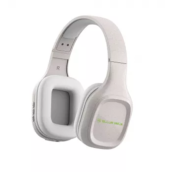 Auscultadores Tellur verdes Bluetooth over-ear Pulse Foldable Cream TLL511441