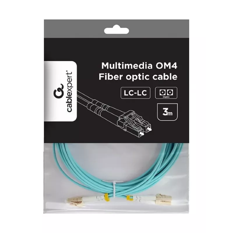 Cabo multimodo duplex OM4 50/125, LC/LC, 3m