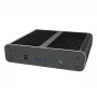 Caixa de computador Akasa Euler CTX Mini caixa sem ventoinha Thin Mini-ITX – preto