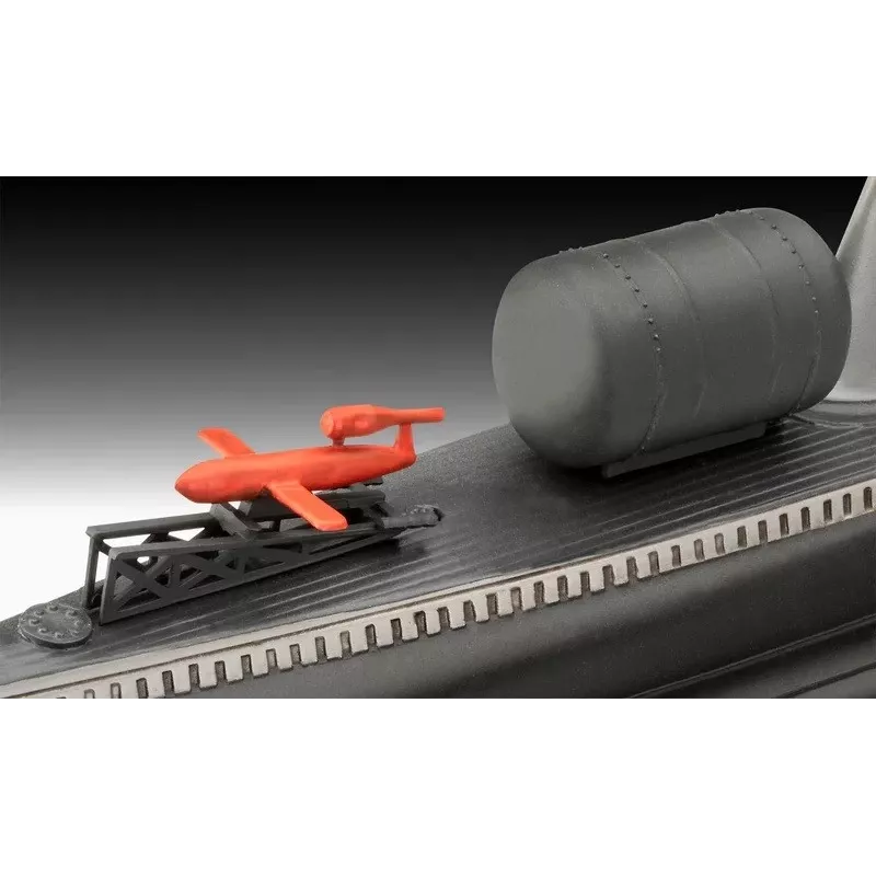 Maquete de navio em plástico REVELL U.S.S. Nautilus escala 1:305, kit 05184