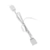 Cabo de extensão PCI-E 8-Pin Kolink Umbra Radiant ARGB — duplo 2× 8-Pin, extensão com sleeve para alimentação da GPU