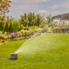 Aspersor circular Gardena AquaPrecise Preto Azul Cinzento 1 unid.