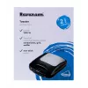 Ravanson OP-7050 Sandwicheira 3 em 1, 1200 W, Preto/Prateado