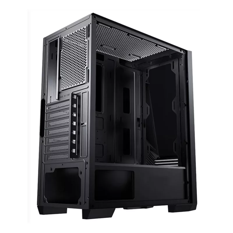 Caixa | GOLDEN TIGER | Formatos de placa-mãe suportados ATX/micro ATX | Preto | Midi Tower | Buffalo M730i | BUFFALOM730I
