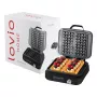 Máquina de waffles Lovio LVWF002BK 1500W preta