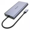 Hub UNITEK uHUB S7 USB 3.2 Gen 1 Type-C cinzento