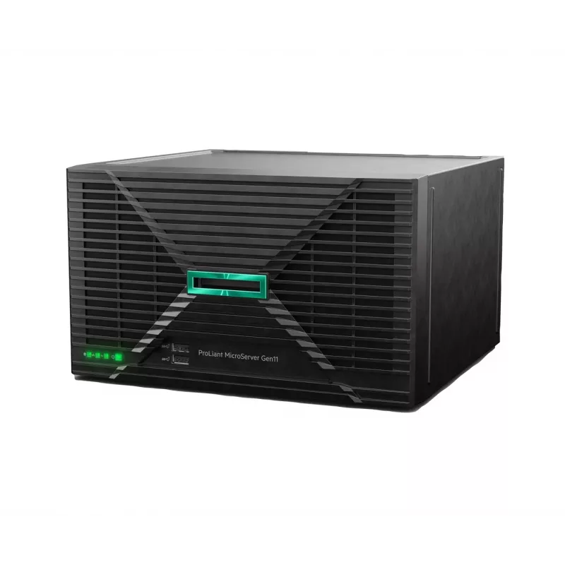 Servidor HPE ProLiant MicroServer Gen11 E-2414 2.6GHz 4-core 1P 16GB-U VROC 4LFF-NHP 180W External PS