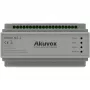 Akuvox NS-2 Switch de rede Fast Ethernet (10/100) calha DIN cinzento