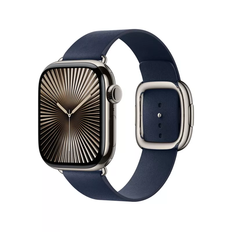 Bracelete Apple 42mm Deep Blue Modern Buckle Small azul