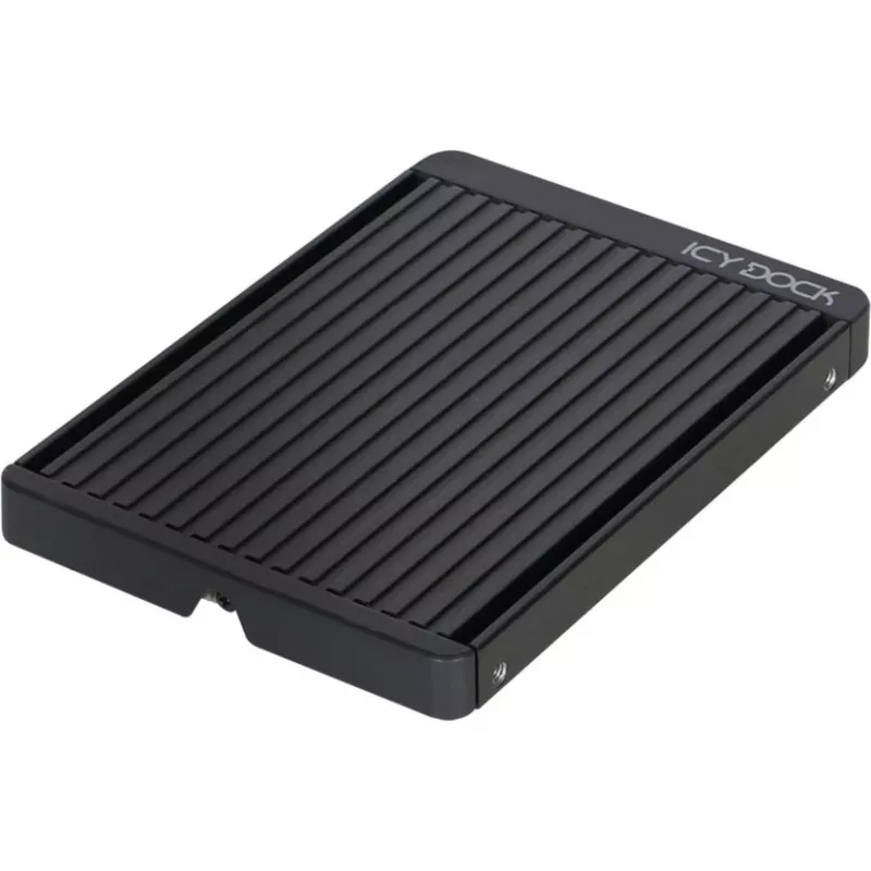 EZConvert MB705M2P-B, conversor preto, SSD M.2 PCIe NVMe para conversor/adaptador SSD PCIe de 2,5 polegadas e 2 polegadas
