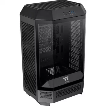 Caixa para PC Gaming Thermaltake The Tower 300 Black Micro Tower Tempered Glass