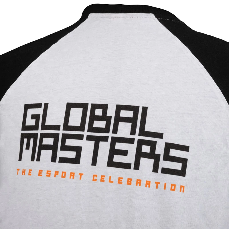 T-shirt Global Masters GM Logo - branco (M)
