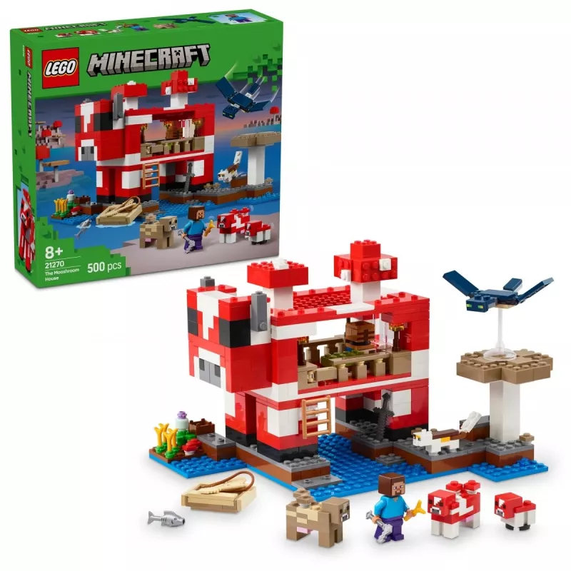 LEGO MINECRAFT 21270 A casa do Mooshroom