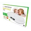 Esperanza EBS019 Bebe balança eletrónica para bebés, 20 kg, precisão de 10 g, ecrã LCD, branca
