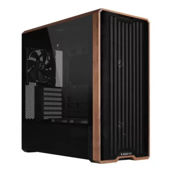 Caixa de PC Lian Li Lancool LAN217X Midi Tower preto, madeira