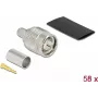 Conector macho TNC para cravar RG-59 DeLOCK 90030