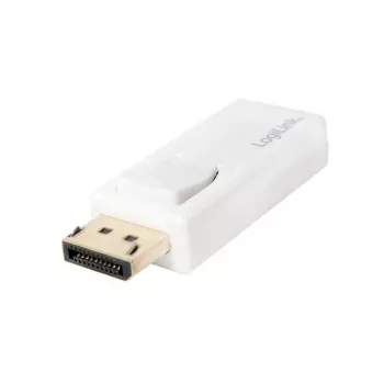 Adaptador de género LogiLink CV0100 DisplayPort para HDMI branco